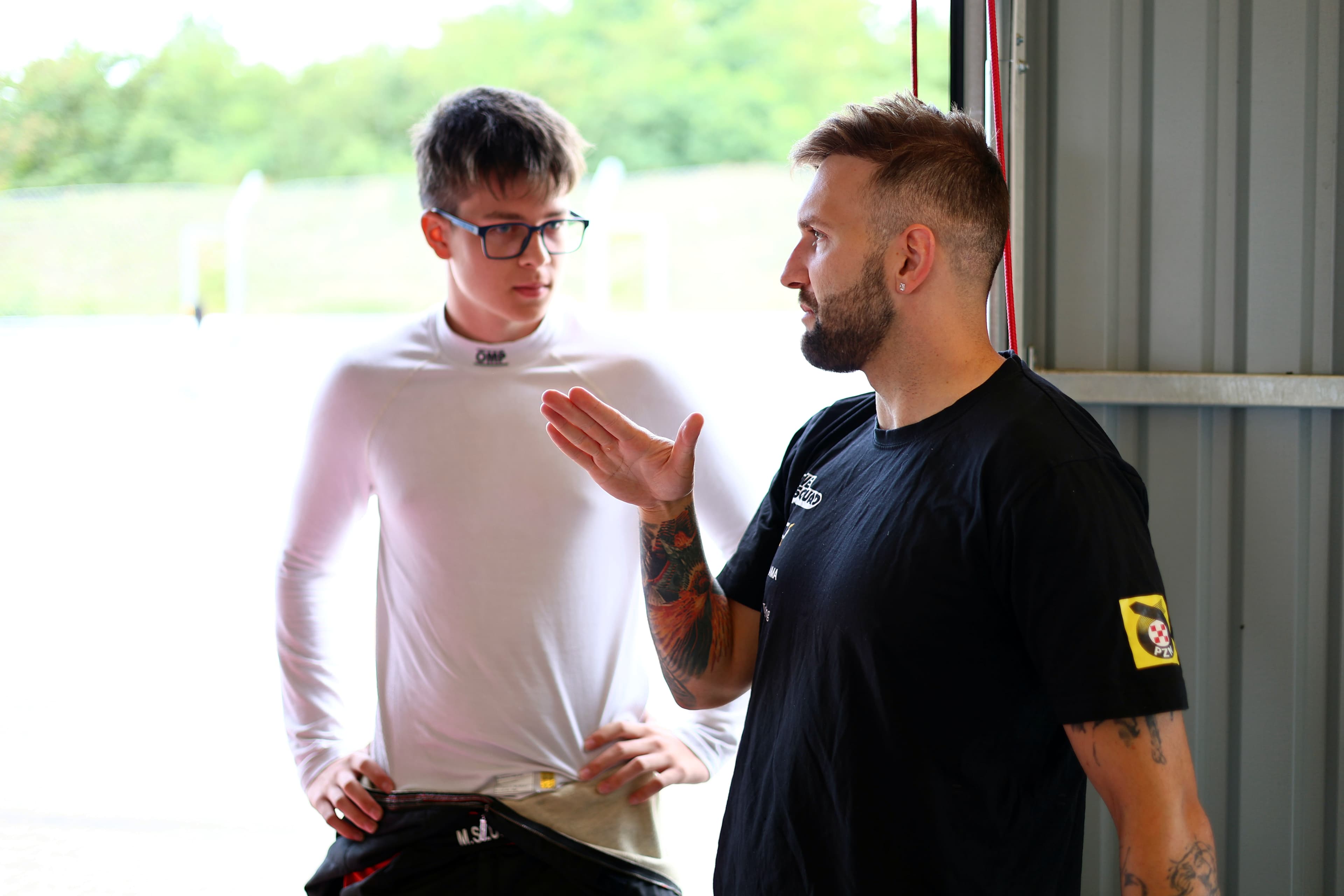 Damian Lempart sports driving coaching on track