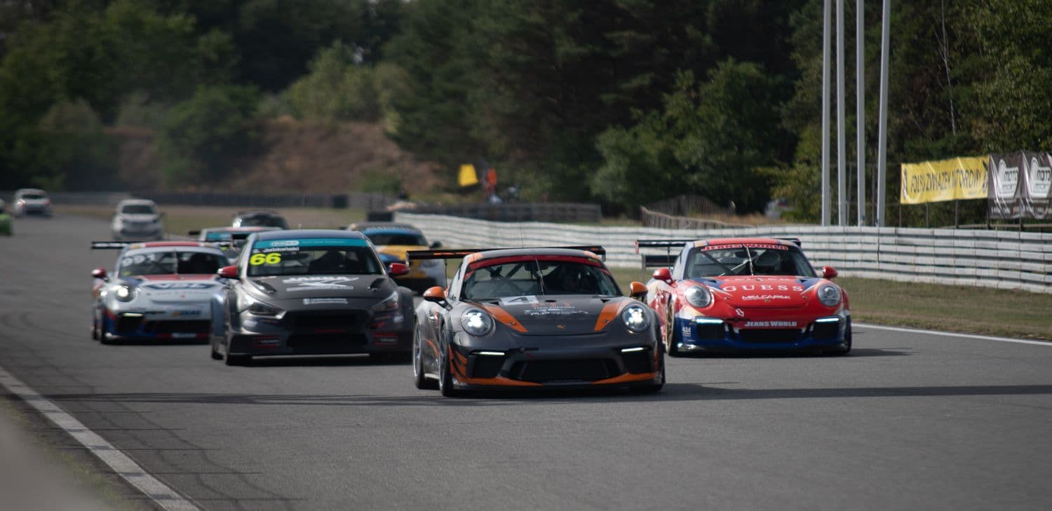 Race car rental with Porsche and other track cars